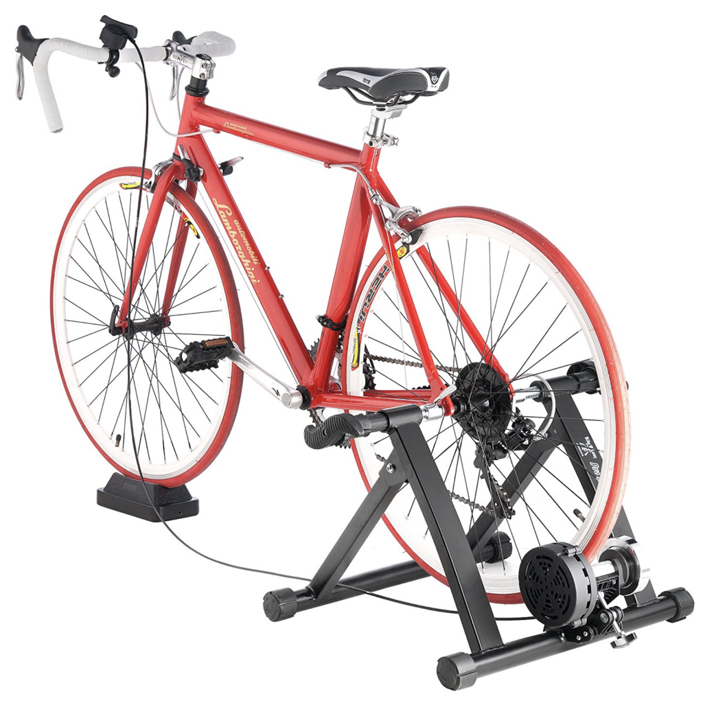 Bike Lane Pro Trainer Bicycle Indoor Trainer Exercise Machine with road race bike