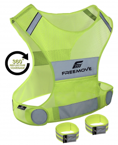 Freemove Reflective Vest for Running and Cycling